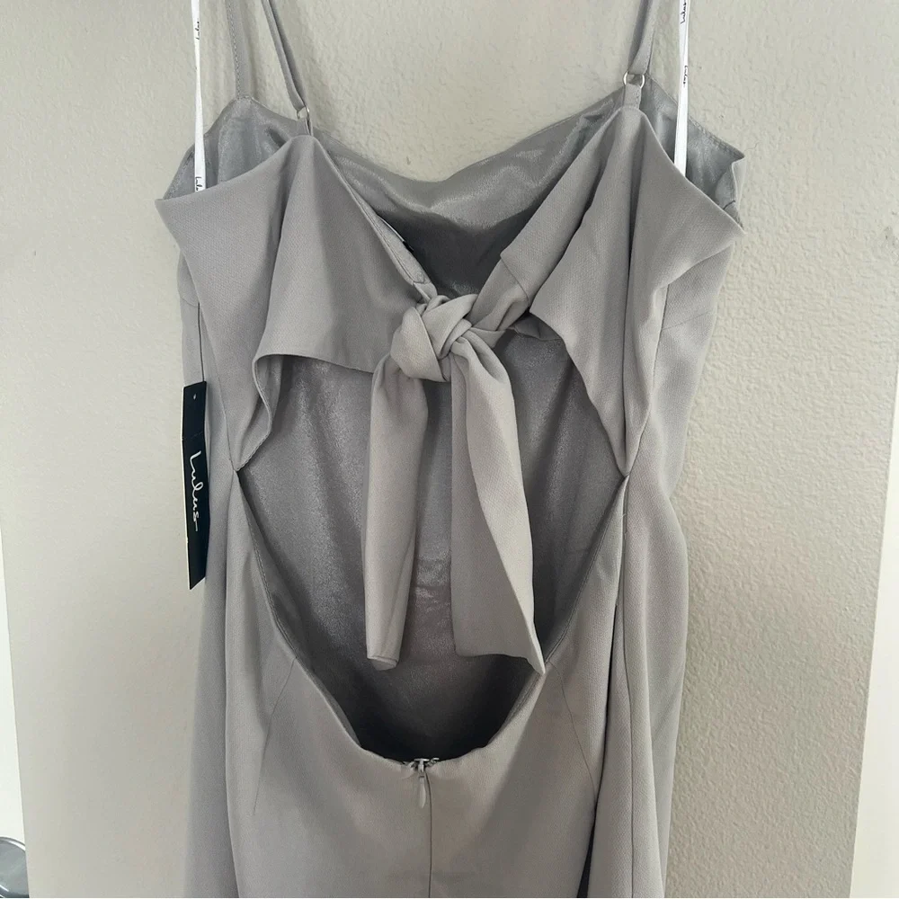 NWT Lulus Toast to Life Mini Dress – ’90s Coquette Minimalist Soft Girl Romantic - Picture 7 of 13